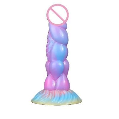 China Glow-in-the-dark liquid silicone dildo For Women Masturbation huge dildo xxll  dildos For Women Sex Toy for sale