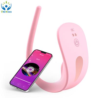 China Silicone Butterfly Massager Sex Vibrator Wearable Toys App Remote Control By Phone Sex Toy Massager For Woman G Spot Vibrator for sale