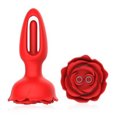 China Hollow Slapping Anal Plug Wireless Remote Control Universal Back Chamber Prostate Slapping Massager for sale