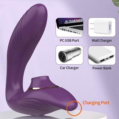 China Clitoris Sucker Vacuum Stimulator Goods G-spot Sucking Vibrator Female sucking vibrator Dildo sex toys For Women for sale