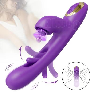 China Factory Wholesale 3 in 1 Clitoris Rotation G Spot Patting Vibrators Sex-Toys for Women Female Masturbation Adult Sexy-Toys for sale