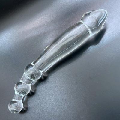 China Glass butt plug for men glass butt plug bottle stopper top wine glass butt plug for sale