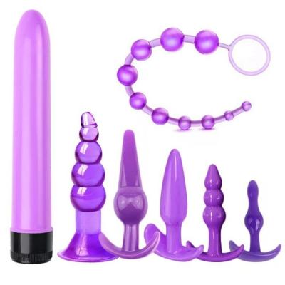 China 13 Sets Factory Wholesale Price Silicone Anal Plug Set Safe Soft Beads Butt Plug Toy Anal Kit for sale