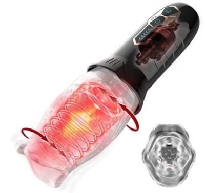 China Electric Men Masturbation Cup Rotation Male Masturbator for Man Vibration Masturbation Toys for Men for sale