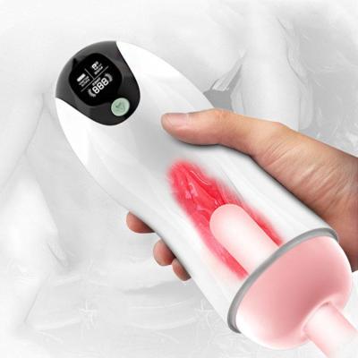 China Hot Selling Products 2024 Silicone Electric Male Masturbation Machine Toys Male Automatic Masturbating for sale