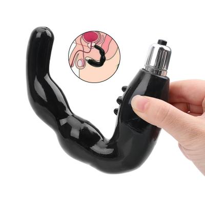 China Hot Selling Product 10 Frequency Extension Vibration Giant Massage Plug Vibrador Para Hombres Anal Plug Tail for sale