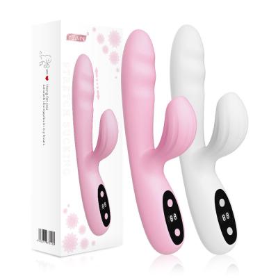 China Multifunctional remote control telescopic stimulation G-spot sucking female self use masturbation stick for sale