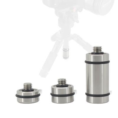 China Photographic Equipment Camera Support Stainless Steel Camera Stabilizer Counterweight Tripod 1/4