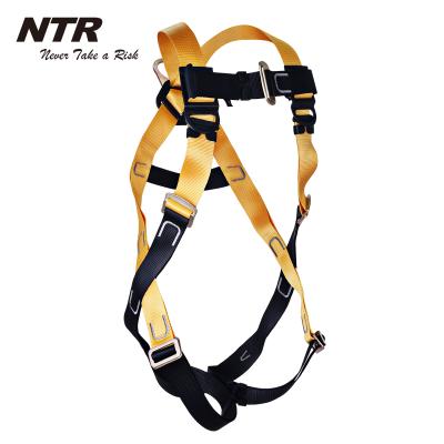 China Fall Protection CE EN361 1D Full Body Fall Protection Safety Harness for sale