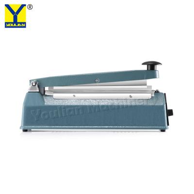 China PFS Mini Hand Press Plastic Film Impulse Sealing Machine for Food with Iron Body Te koop