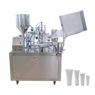 China YLC-20 Semi Automatic Ultrasonic Cosmetic Plastic Soft Toothpaste Cream Tube Filling Sealing Machine en venta