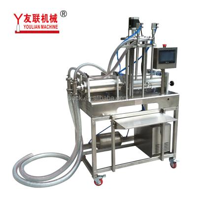 China G2LYD5000 Semi-Automatic Pneumatic Liquid Piston Filling Machine en venta