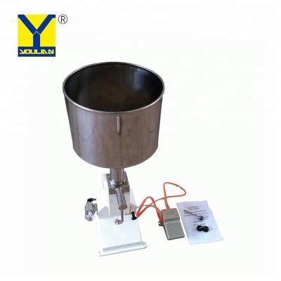 China A02 Pneumatic Cream Filling Machine Body Lotion Chili Sauce Filling Machine With Foot Pedal zu verkaufen