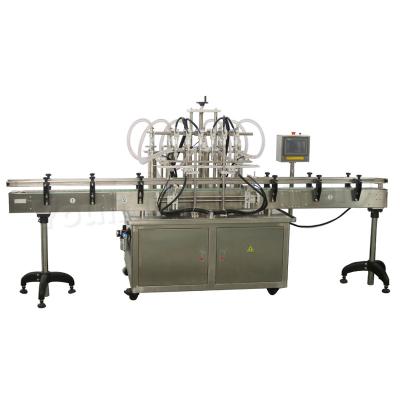 Κίνα YT6T Automatic Piston Quantitative 6 Head Oil Filler Liquid Water Jar Bottle Filling Packaging Machine προς πώληση