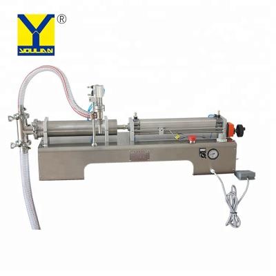 China Hot sale quantitative filling cream liquid manual semi automatic filling machine en venta