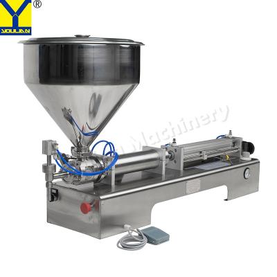 China Lipstick Heating Stirring Filling Machine With Mixing Hopper Heater Chocolates Handmade Soap Filler zu verkaufen