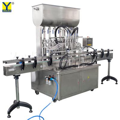 중국 GT6T-6G Automatic Piston Hand Sanitizer Gel Filler Cosmetic Cream Shampoo Jar Bottle Filling Machine 판매용