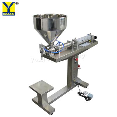 中国 G1LGD Semi-auto Piston Single Head Tomato Paste Filler Curry Paste Filling Machine for Food 販売のため