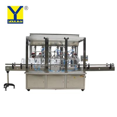 China GT6T-6G Automatic 6 Heads Pneumatic Piston Cosmetic Cream Paste Filling Machine for Plastic Bottle zu verkaufen