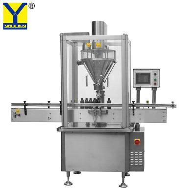 China DZF-1 Automatic 500g 1000g Digital Spice Chili Protein Milk Dry Powder Bottle Auger Filling Packing Machine Line zu verkaufen