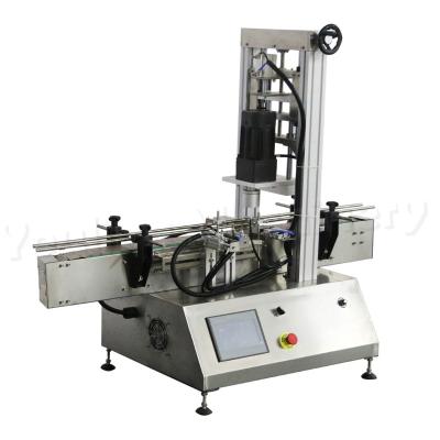 China QDX-500 Automatic Single Head Linear Twist Off Screw PET Plastic Bottle Closing Capping Machine zu verkaufen