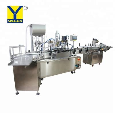 Cina YTSP Automatic Counting Plastic Bottle Filling Capping and Labeling Machine Line for Sauce Alcohol Gel in vendita