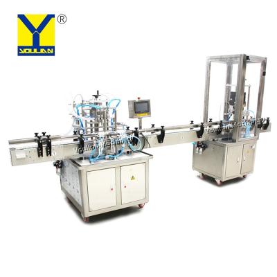 China YT4T-CDX Wholesale Electric Automatic Piston Liquid Filling and Capping Machine for Plastic Bottle Te koop