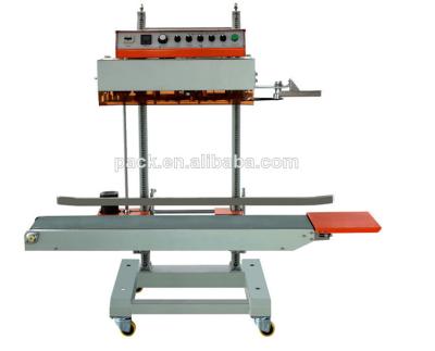 중국 QLF-1680 Automatic Vertical Bag Band Sealer Plastic Film Sealing Machine 판매용