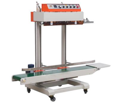 China QLF-1680 Automatic Continuous Vertical Rice Chips Nuts Bag Sealing Machine With Solid-Ink Printing zu verkaufen