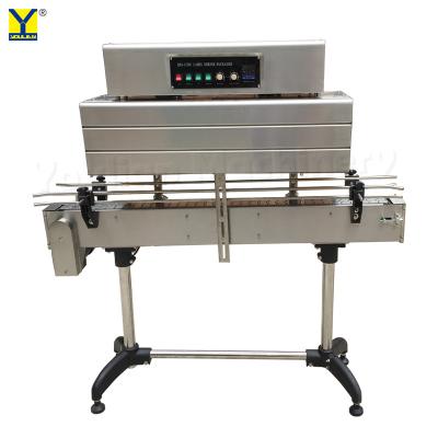 China BSS-1538C Automatic PVC Film Heating Label Applicator Bottle Shrink Sleeve Labeling Wrapping Machine for sale