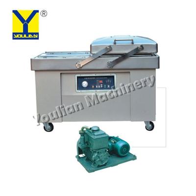 China DZ500-2SB Automatic Double Chamber Food Tray Sealer Bulk Vacuum Packing Machine for Meat and Vegetable Te koop