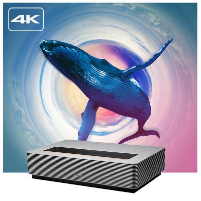 China Short Throw In D30 Short Throw Laser Projector 4K 3000 Lumens ANSI Movie Projector DLP Android Home Theater Laser Home Theater Projectors 4K for sale