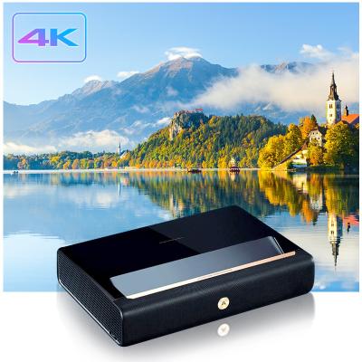 China Delivery A300 4K Short Fast Lumens ANSI 4K Short Fast Lumens Projector Home Theater 3D Android 2000 Laser Projector for sale