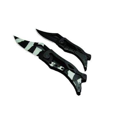 China Sustainable Folding Knife Tool Steel 440C Camping Head Carry Chain Outdoor Knife for sale