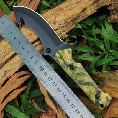 China High Hardness 440C Durable Outdoor Knife Quality High Carbon Steel Outdoor Knife for sale