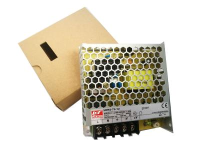 China Ultra Thin 75W Industrial Power Supply Short Circuit Protections CE/Rohs Approval for sale