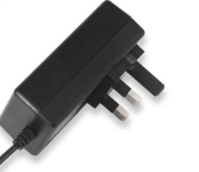 China UK Plug computer 5V AC To DC Converter Power Supply Adapter 24 Volt Black for sale