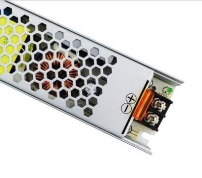 Chine Double longue LED alimentation d'énergie mince de panneau d'AC12V PWM IP67 commandé sans bruit de fan à vendre