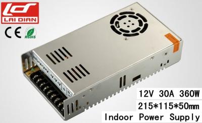 China Intelligent Cooling 12 Volt 10 Amp Power Supply Constant Voltage Stable 360W for sale