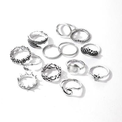 China BOHEMIA Women's Over One Ring Bohemia Silver 925 Sterling Silver Rings for sale