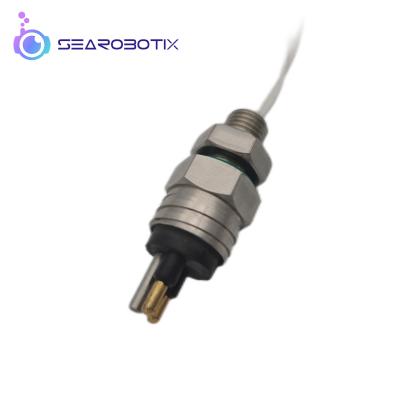 China SEAROBOTIX Waterproof Mini Din Electric Cable Coaxial Connectors For ROV 2 Core Connector for sale