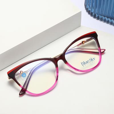 China Barrier Glass Designer BLUE LIGHT BLOCKING Blue Glasses Frame Optical Frame Glasses for sale