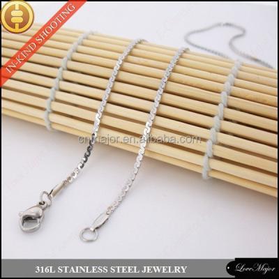 China Euramerican style MJBSN-016 fashion stainless steel choker necklace jewelry the latest from Yiwu COMMANDER for sale