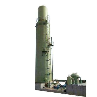 China Industrial Gas SO2 Scrubbers High Purification Desulfurization Tower Carbon Steel OEM for sale