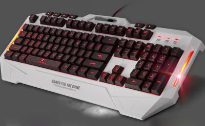 China Belichtete Multimedia-Tastatur-Spiel-Tastatur und Maus mit hinterem LED-Licht zu verkaufen