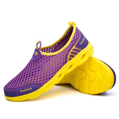 China Wholesale Women/Men Sports Shoes Breathable Comfort Sole Rubber Quick Drying Anti Slip Casual Beach Water Casual Shoes Unisex for sale