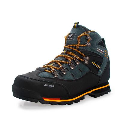 China 2021 New Winter Mountaineering Winter Wear-resistant Men's Breathable Outdoor Hiking Boots High Top Waterproof Sports Shoes for sale