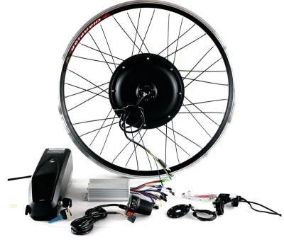 China new technology 18 20 22 24 26 28 inch 1500w 48v electric motor kits for electric bicycl bike conversion kit 18