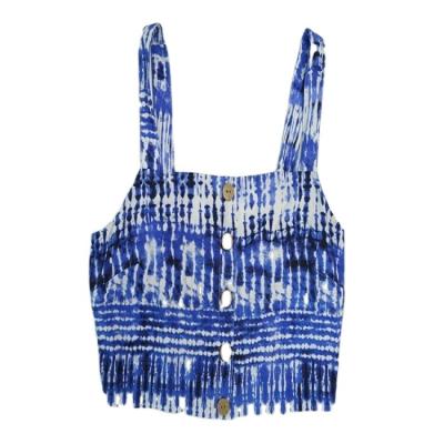 China New Fashion Summer Anti-pilling Breathable Woman Tank Printing Shirts For Women for sale