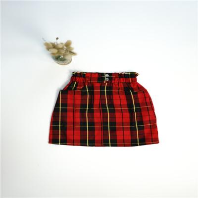 China Summer Anti Static Anti Static Plaid Design Fashion Women Mini Skirt For Girls for sale